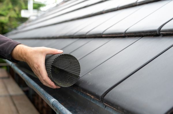 Gutter Mesh Installation in Garland