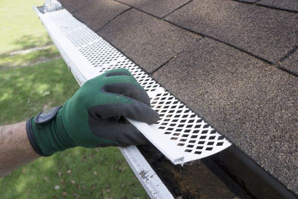 Gutter Filter Installation in Garland